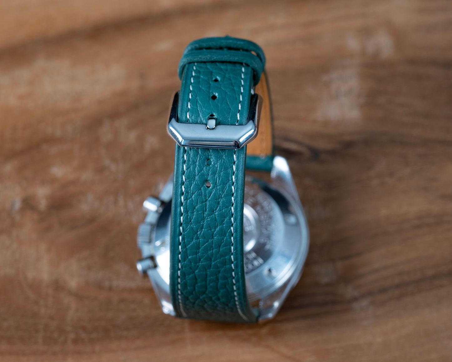 Bracelet de montre taurillon vert