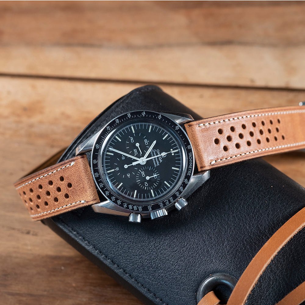 Omega leather strap hotsell