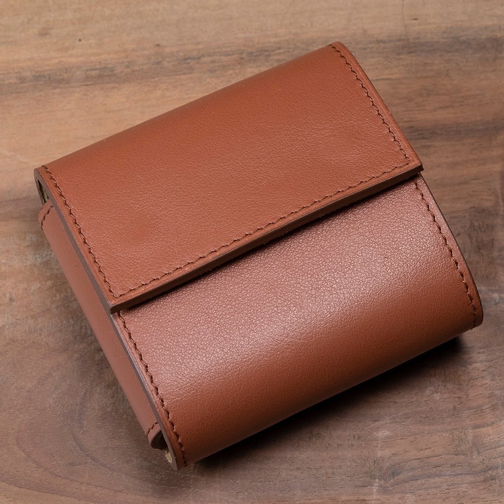 Luxury leather watch pouch. Atelier romane